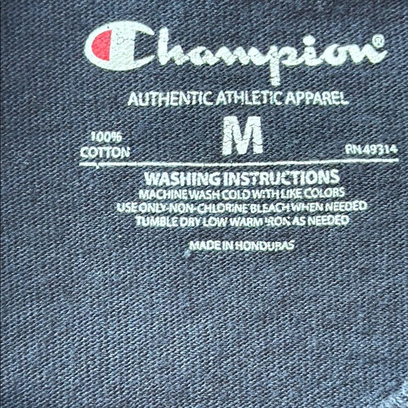 Bucknell Bison Navy Long Sleeve Tee - Medium - Picture 5 of 8